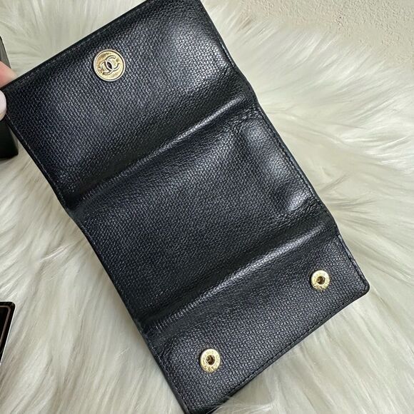 💯Authentic Chanel Caviar Short Wallet🍀 - Picture 13 of 17